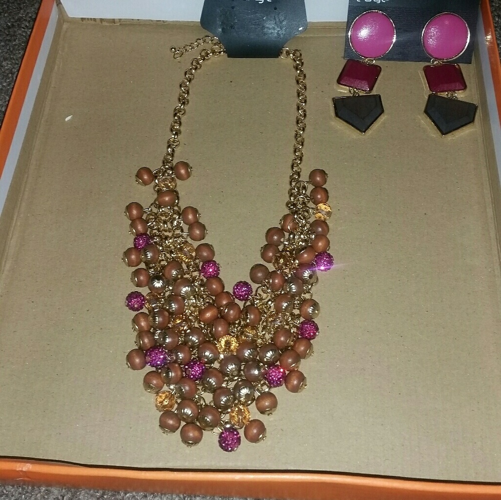 Wood necklace new!!!!